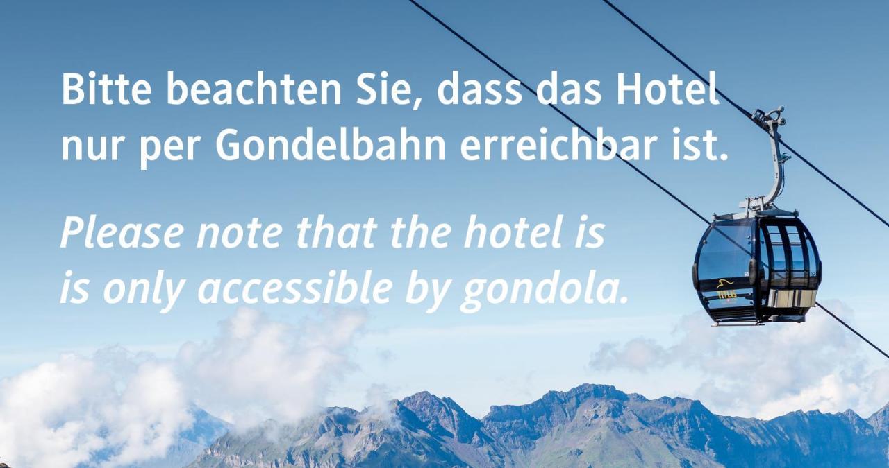 אנגלברג Berghotel Truebsee - Accessible Only By Cable Car מראה חיצוני תמונה