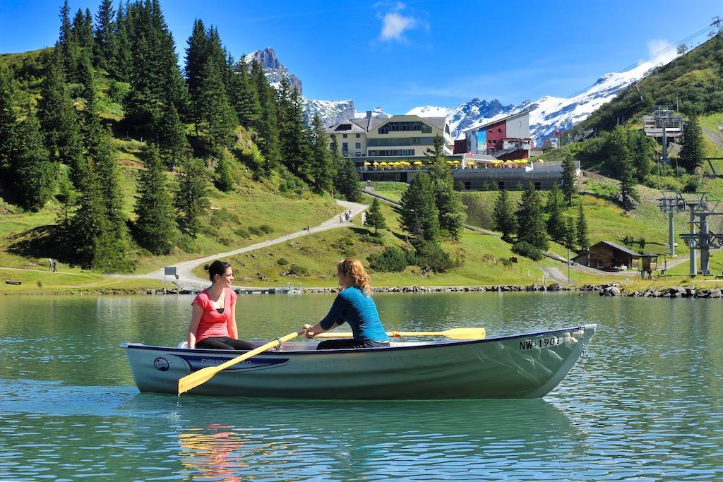 אנגלברג Berghotel Truebsee - Accessible Only By Cable Car מראה חיצוני תמונה