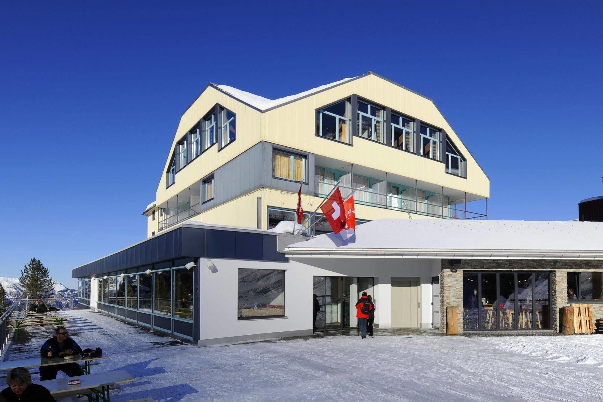 אנגלברג Berghotel Truebsee - Accessible Only By Cable Car מראה חיצוני תמונה